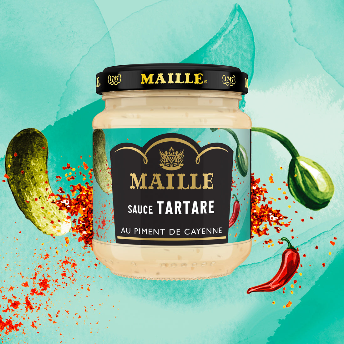 Sauce Tartare Piment de Cayenne 185G