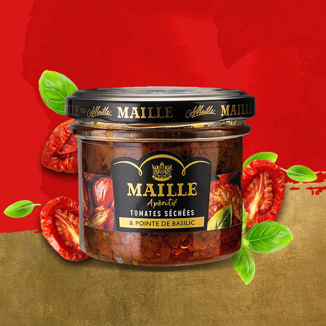 Maille Apéritif Tomates séchées & pointe de basilic 95 g
