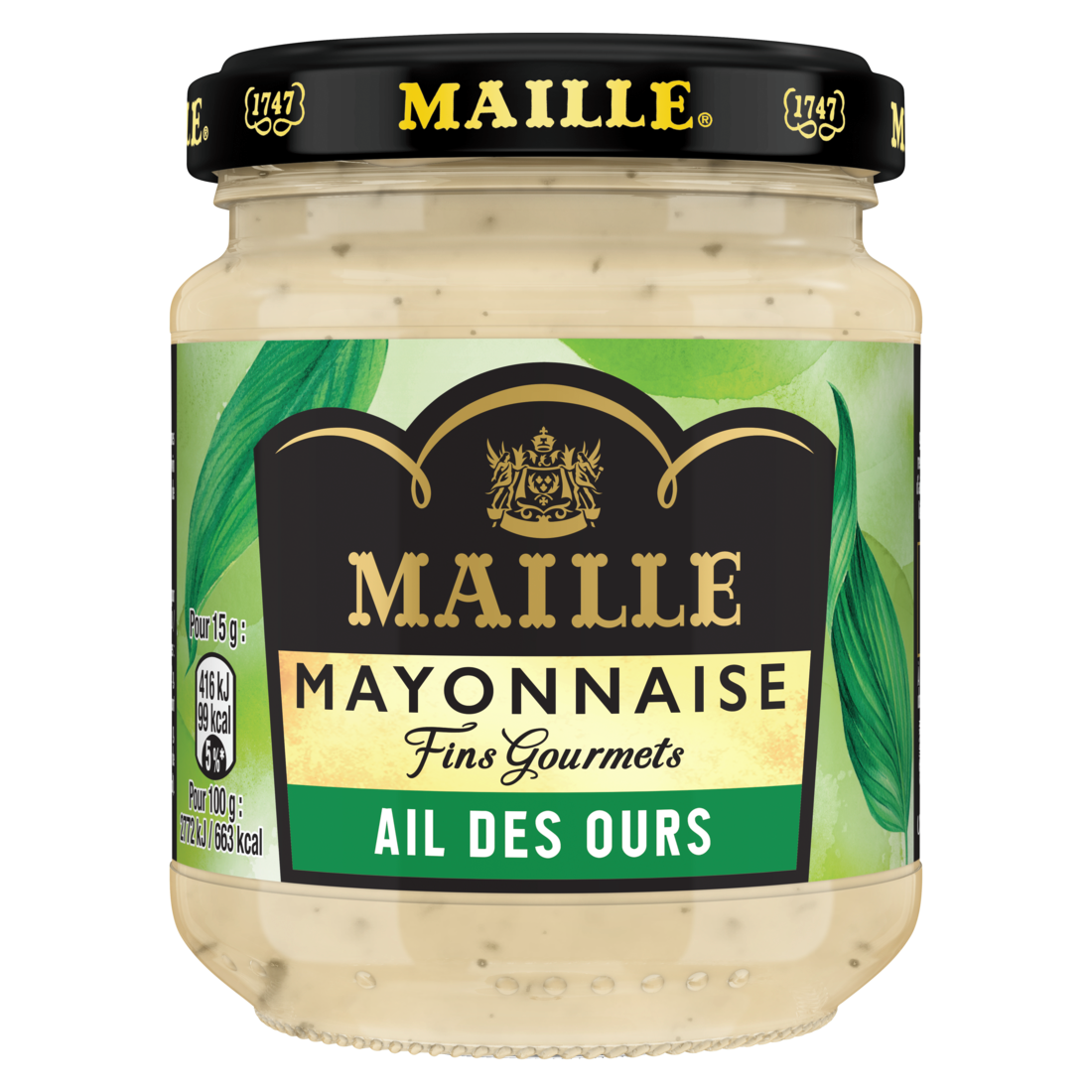 Mayonnaise Ail des Ours 185G