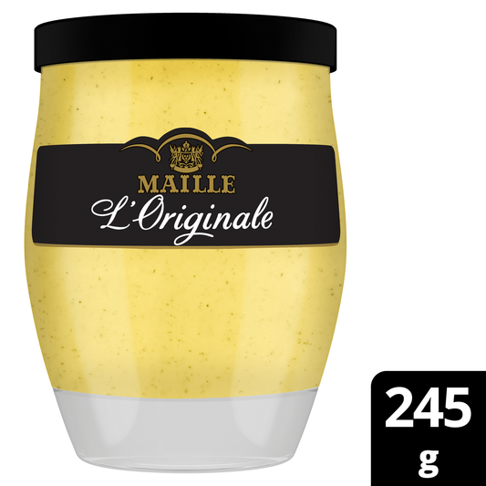 L'Originale moutarde fine de Dijon verre 245 g