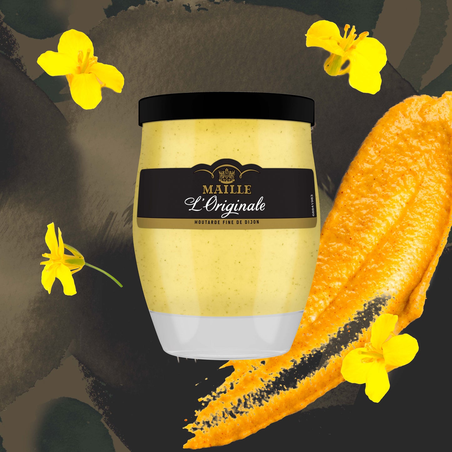 L'Originale moutarde fine de Dijon verre 245 g