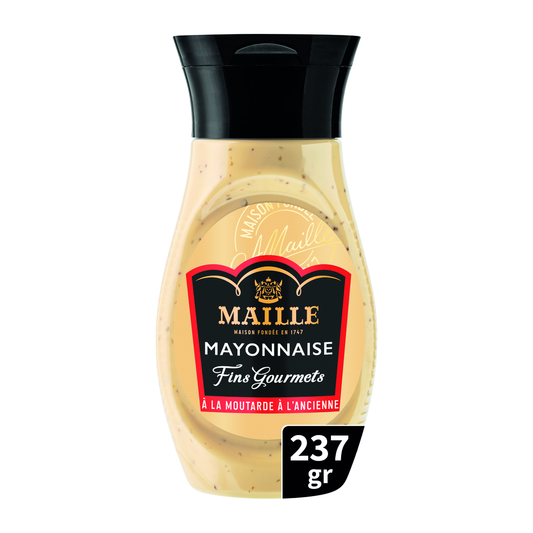 Mayonnaise Fins Gourmets Qualité Traiteur Maille - flacon souple 237G