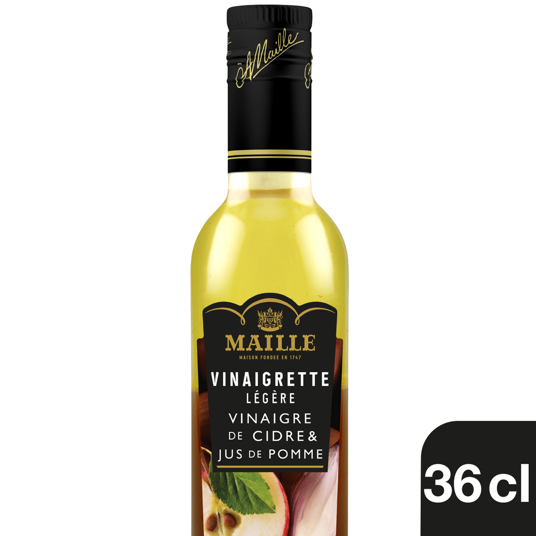 Vinaigrette Légère Vinaigre de Cidre Jus de Pomme Echalote 36 CL