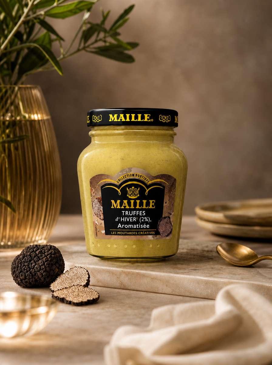 Moutarde aux brisures de truffe d'hiver, 108g