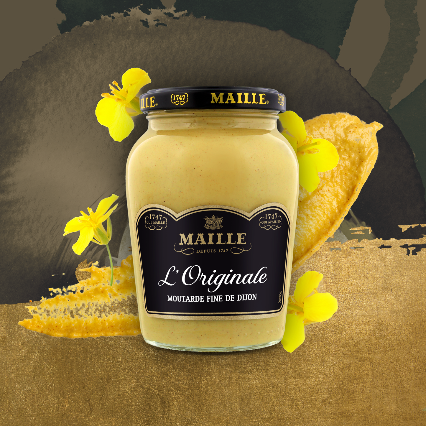 L'Originale Moutarde Fine De Dijon Bocal 360g