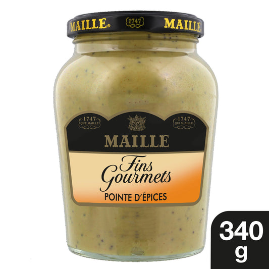 Spécialité à la Moutarde Fins Gourmets Pointe d'Épices Bocal 340 g