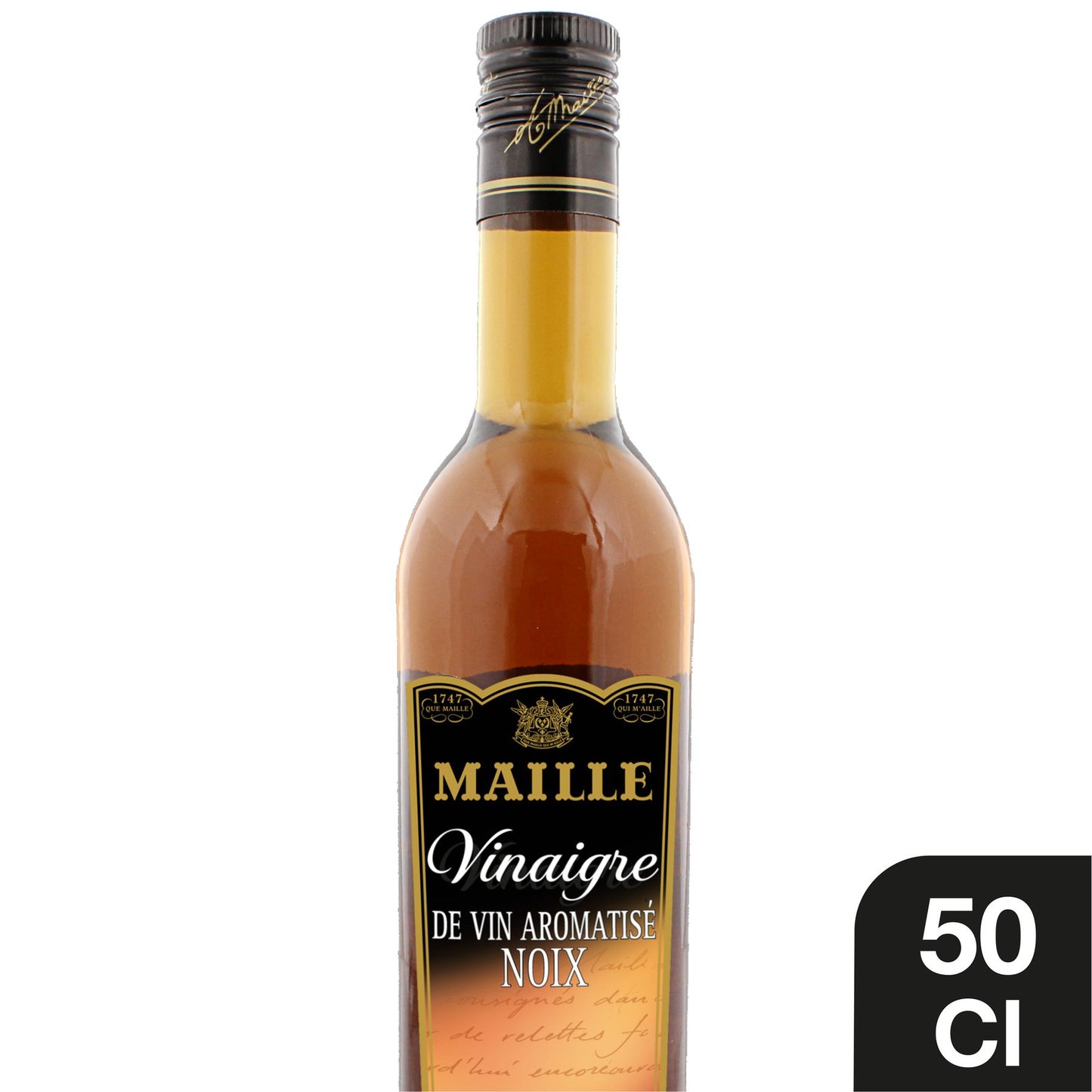 Vinaigre de Vin Blanc Aromatisé Noix 50 cl