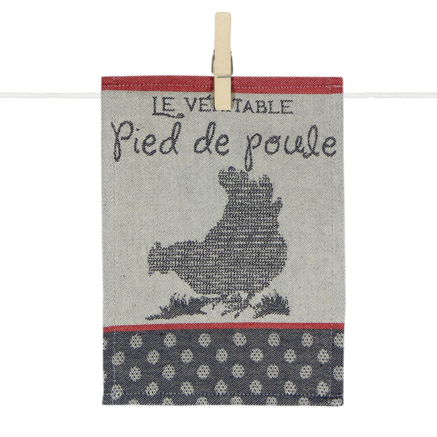Para tapas Pied De Poule tissé par la Maison Moutet