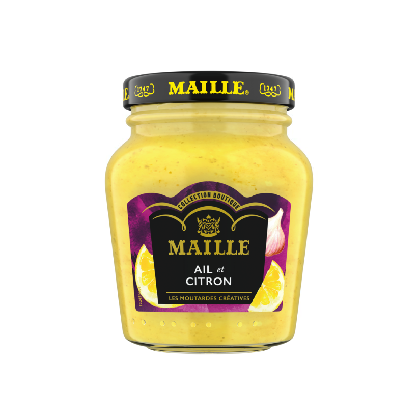 Moutarde Ail et Citron, 108g