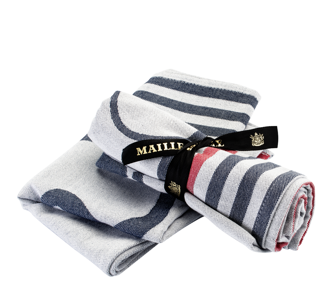 Linge de maison, Torchon en coton Bonjour mon amour Fille
