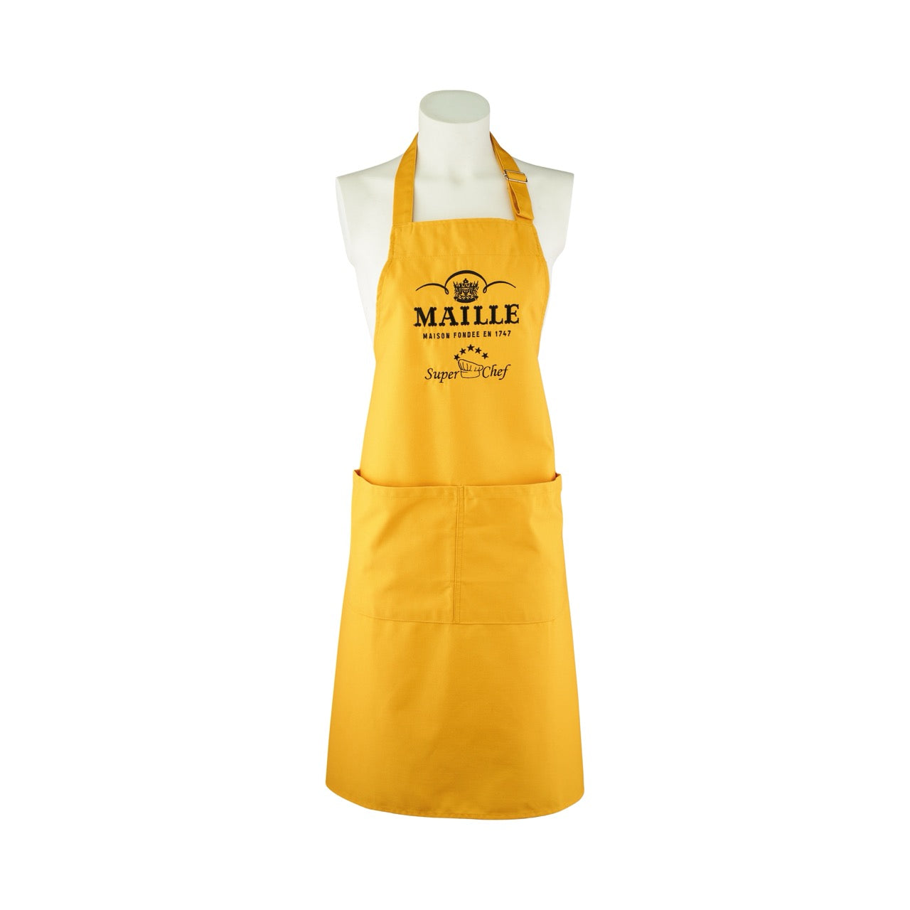 Tablier Jaune Brodé Super Chef