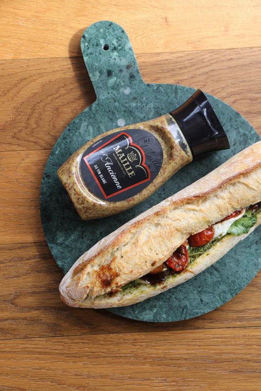 Sandwich pesto et Moutarde à l’Ancienne | Maille