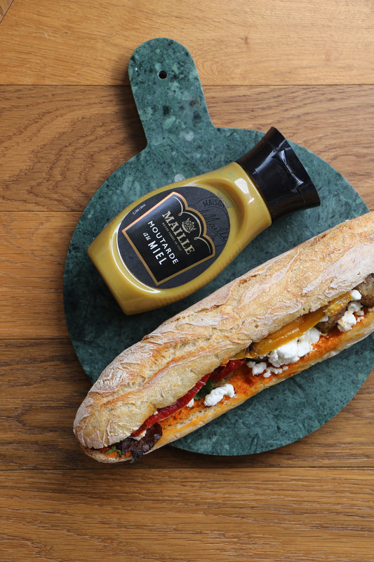 Sandwich poulet, feta et Moutarde au Miel | Maille