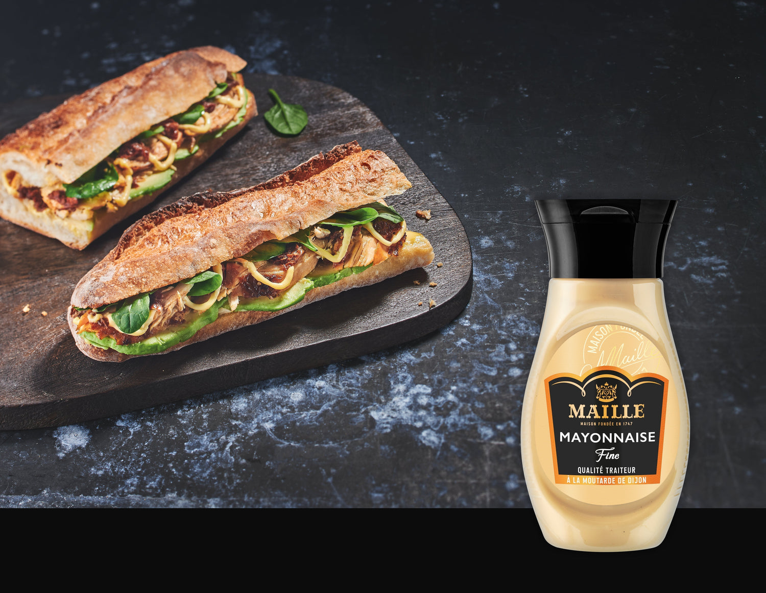 Le Sandwich Poulet Signature à la Mayonnaise Fine