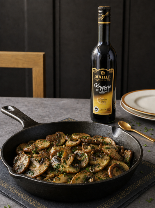 Champignons sautés au Vinaigre de Xérès | Maille