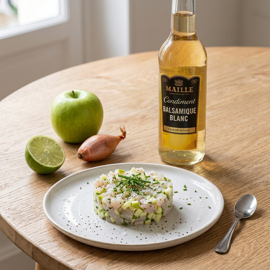 Tartare de daurade au balsamique blanc | Maille