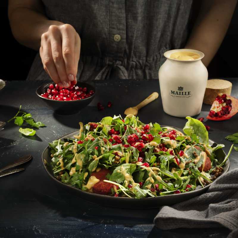 Salade de lentilles & Falafels