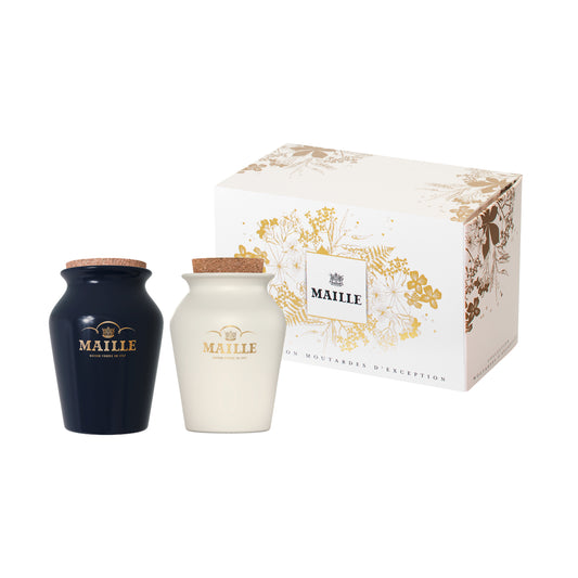 Coffret Duo de Moutardes aux brisures de Truffe 2x125g