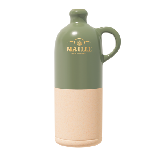 Cruchon Bi Matière Sauge Maille de la Manufacture de Digoin