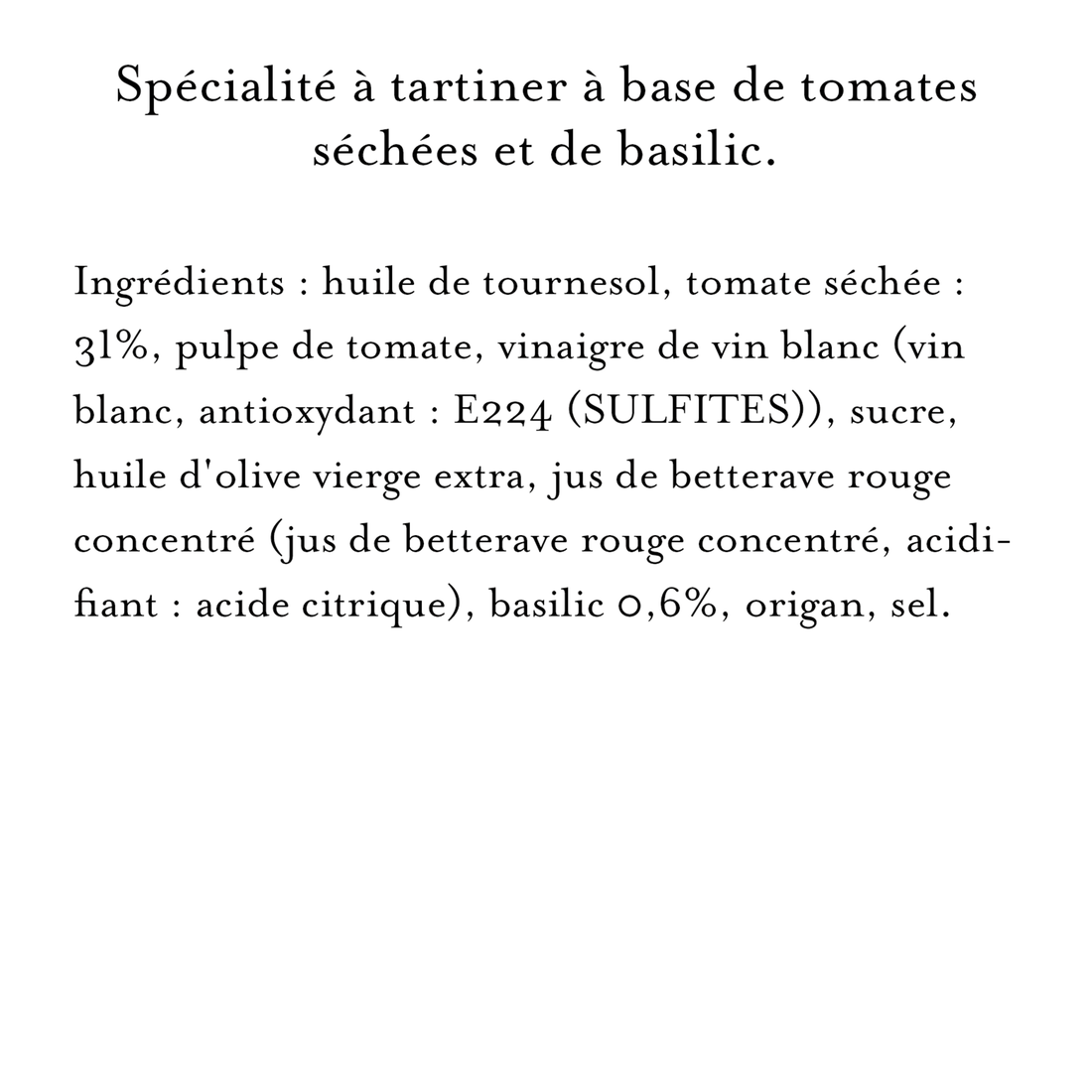 Maille Apéritif Tomates séchées & pointe de basilic 95 g