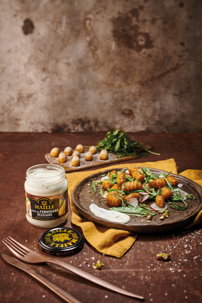 Maille Sauce au Parmigiano Reggiano, Pointe de Basilic, 190g