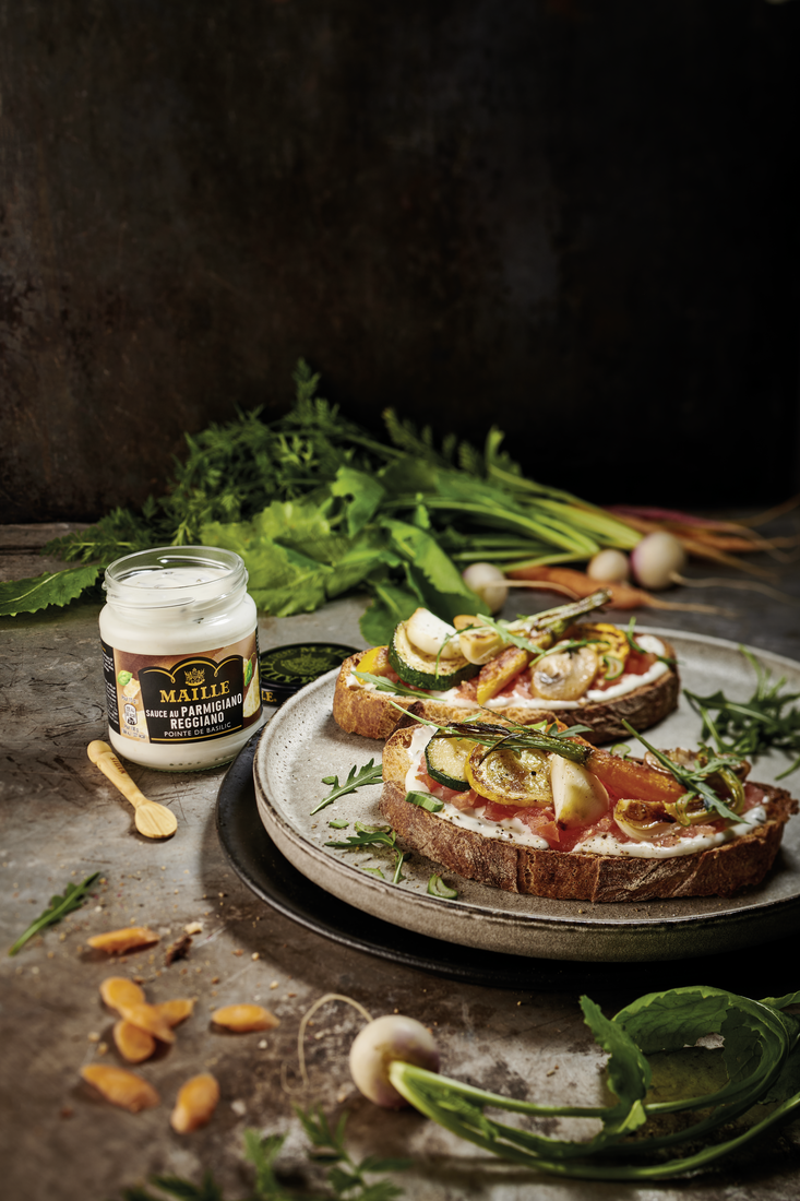 Maille Sauce au Parmigiano Reggiano, Pointe de Basilic, 190g