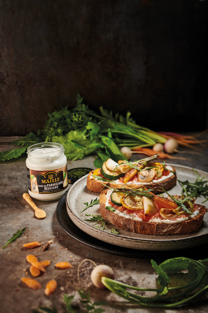 Maille Sauce au Parmigiano Reggiano, Pointe de Basilic, 190g
