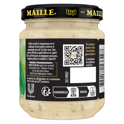 Mayonnaise Ail des Ours 185G