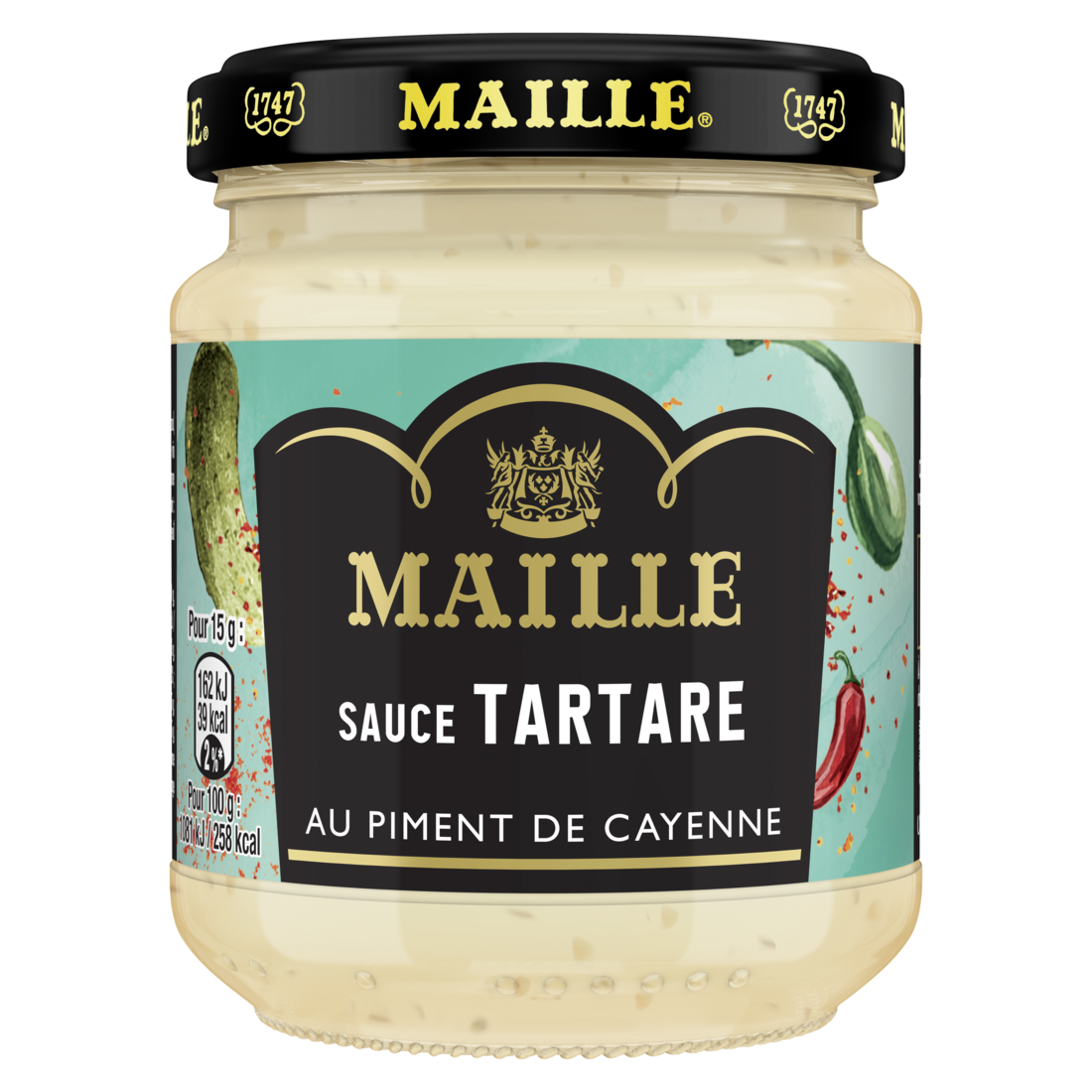 Sauce Tartare Piment de Cayenne 185G