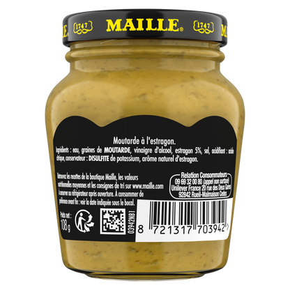 Moutarde à l'estragon, 108g