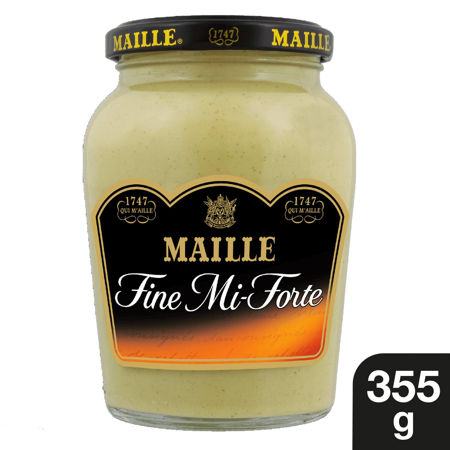 Spécialité à la Moutarde Fine Mi-Forte Bocal 355 g