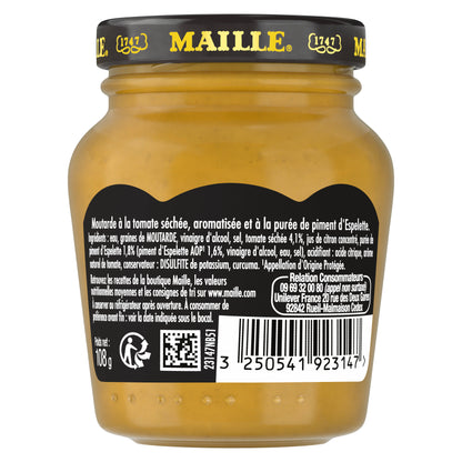 Moutarde Tomate Séchée et Piment d'Espelette, 108g