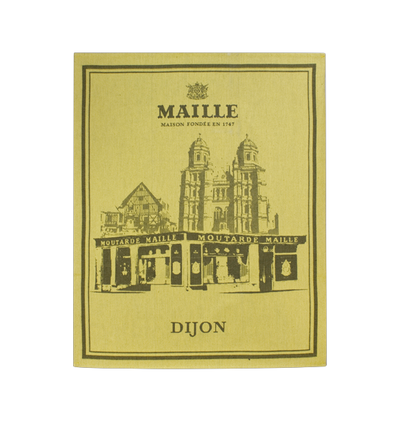 Linge de Maison, Torchon Dijon tissé par la Maison Moutet
