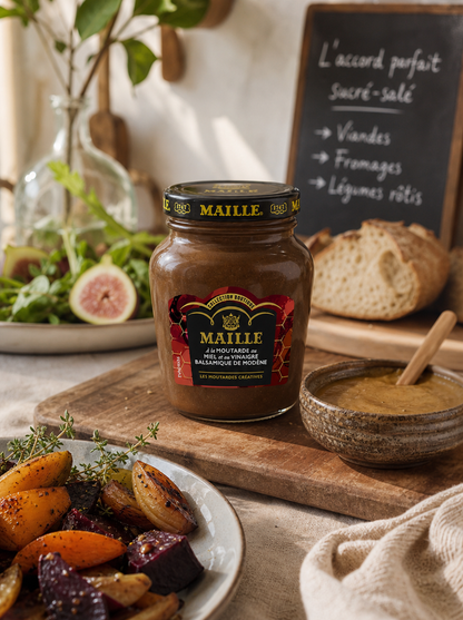 Spécialité à la Moutarde au Miel et Vinaigre Balsamique de Modène, 117g