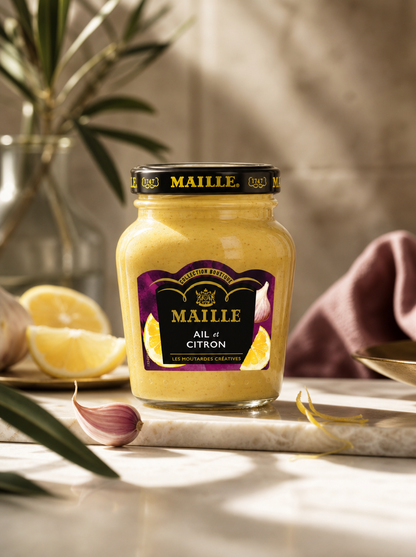Moutarde Ail et Citron, 108g