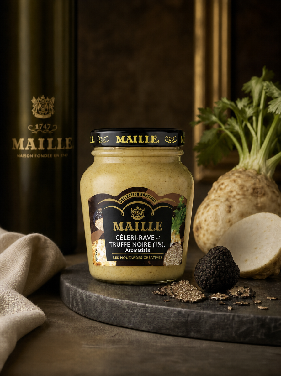 Moutarde Céleri et Brisures de Truffe, 108g