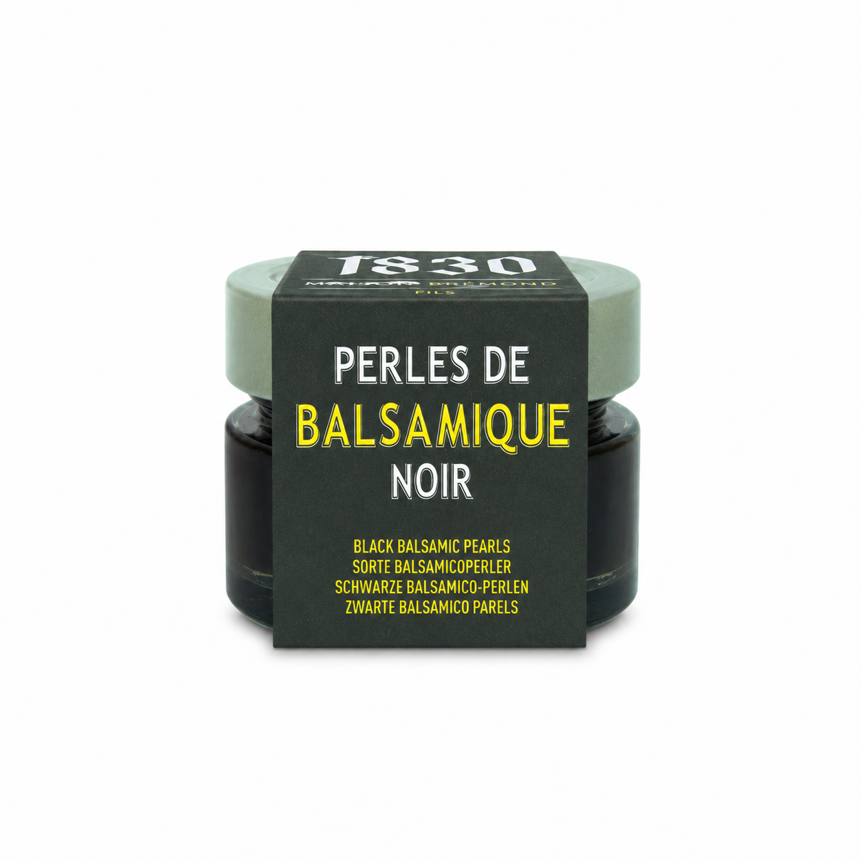 Perles de balsamique noire, 50g - La Maison Brémond