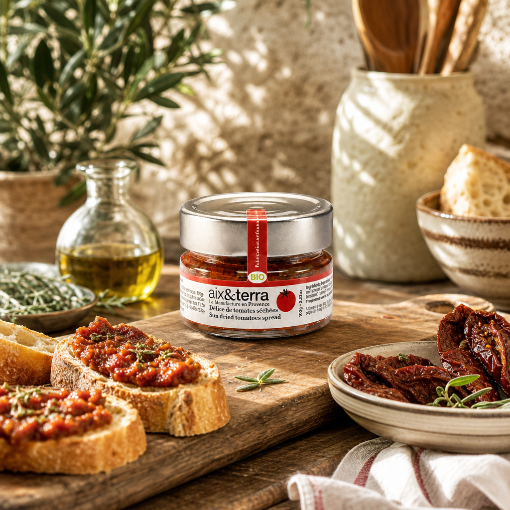 Délice de Tomates Séchées, bio, 100g - Aix & Terra