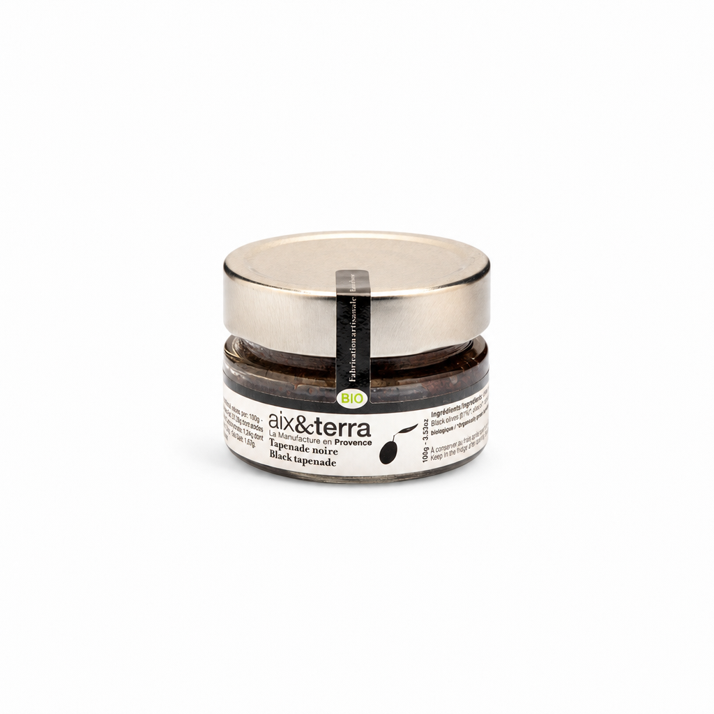 Tapenade Noire, bio, 100g - Aix & Terra