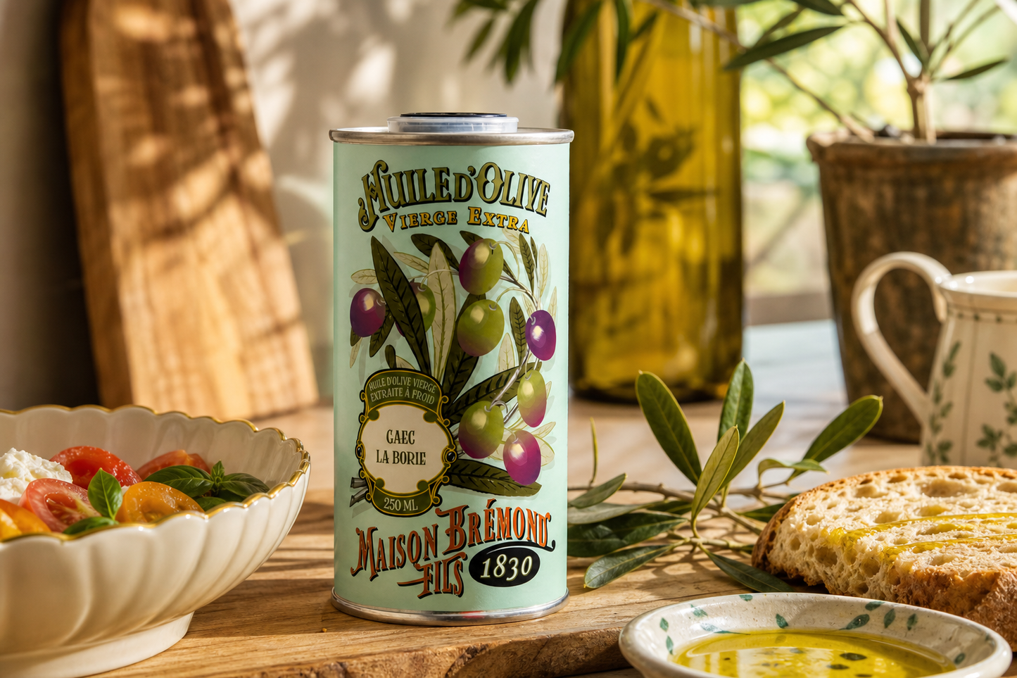 L'huile d'olive Domaine Gaec La Borie,250ml - La Maison Brémond