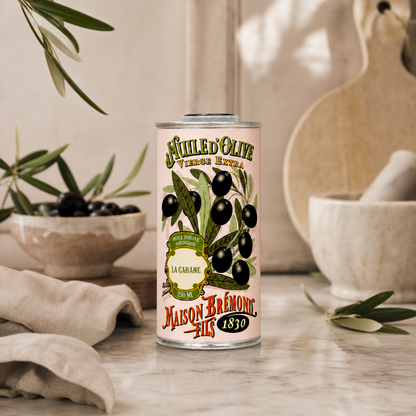 Huile d'olive vierge bio, domaine La Cabane, 250ml - La Maison Brémond