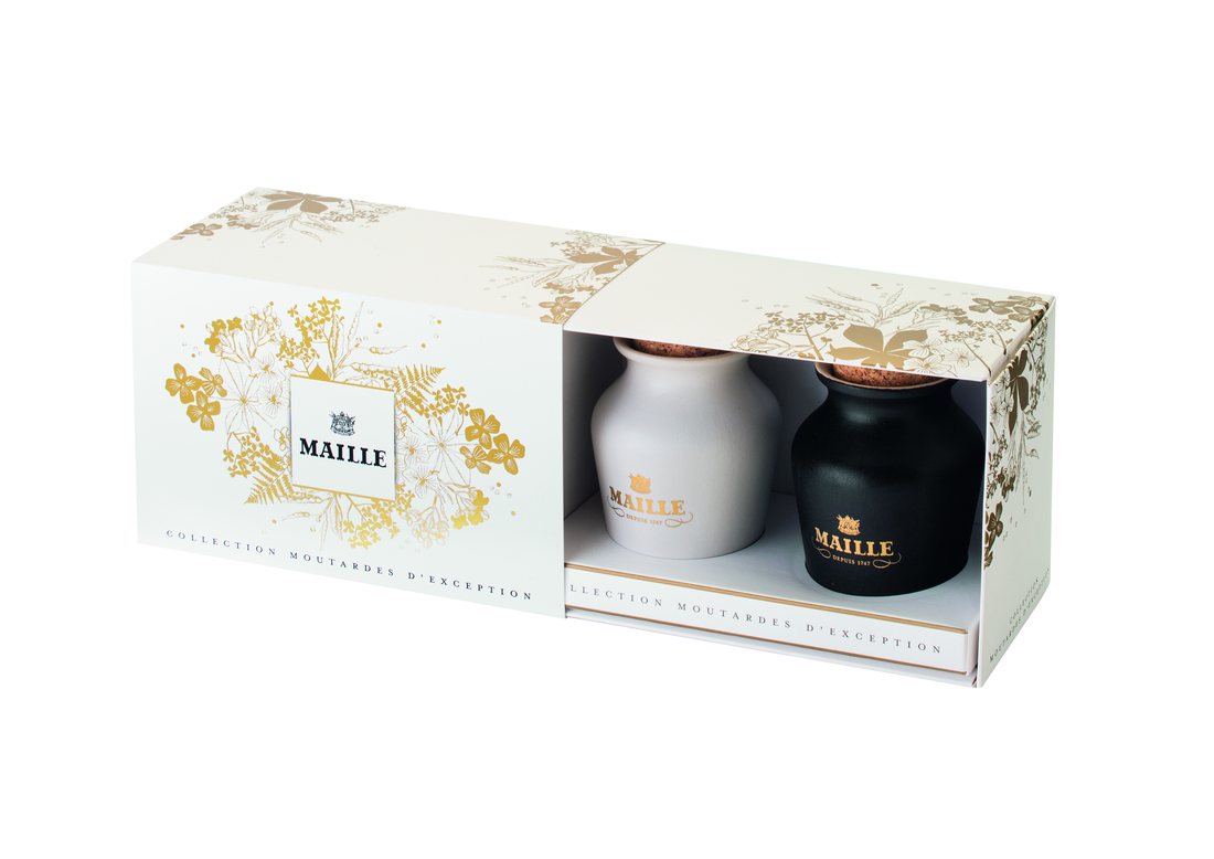 Coffret Duo de Moutardes aux brisures de Truffe 2x125g