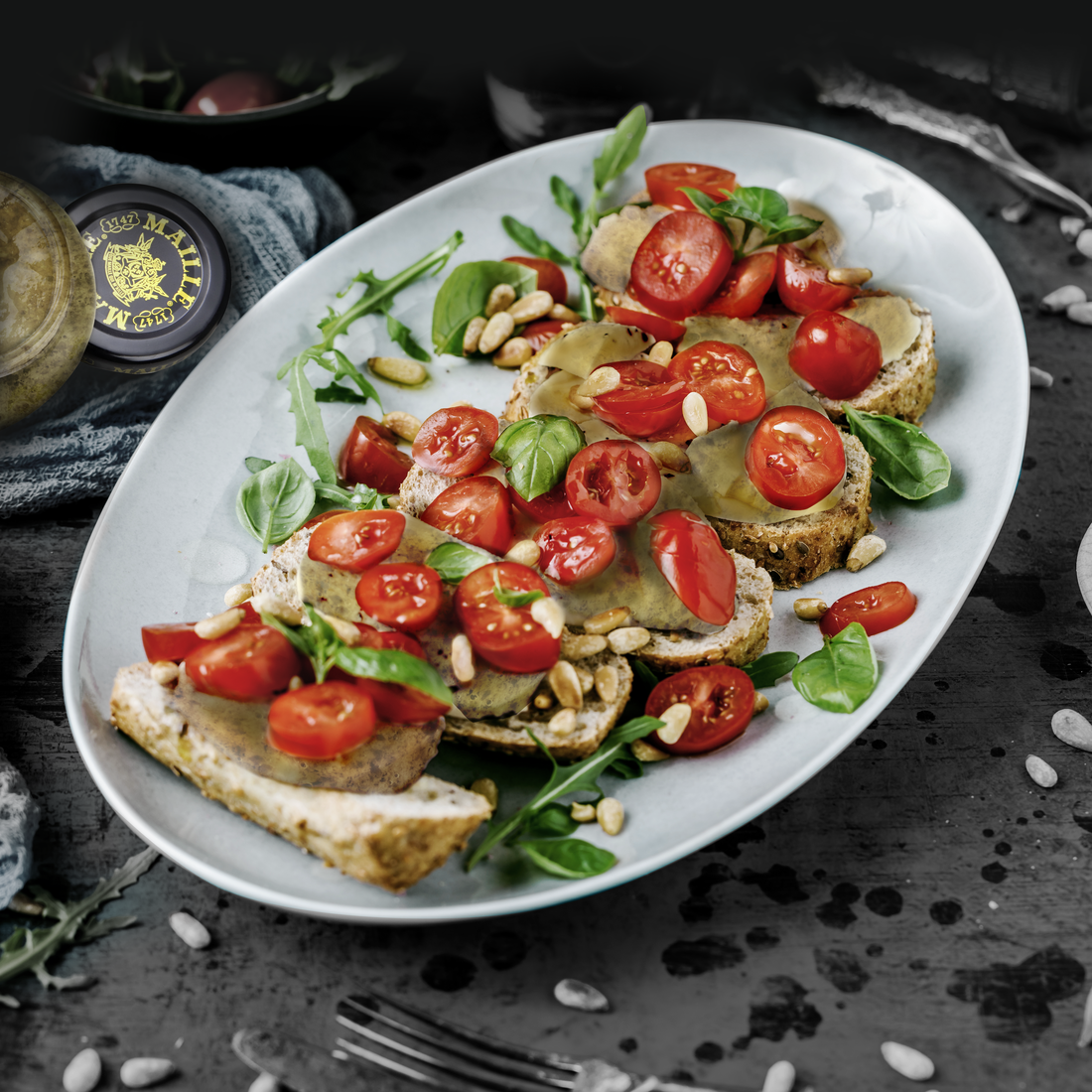 Maille Apéritif écrasé d’Aubergines & Grana Padano, 95 g