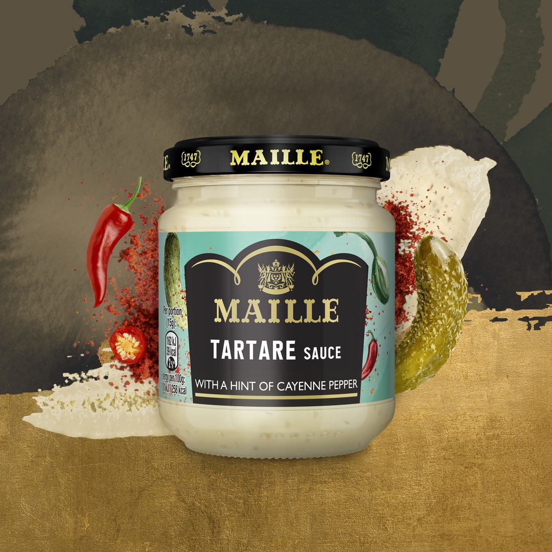 Sauce Tartare Piment de Cayenne 185G