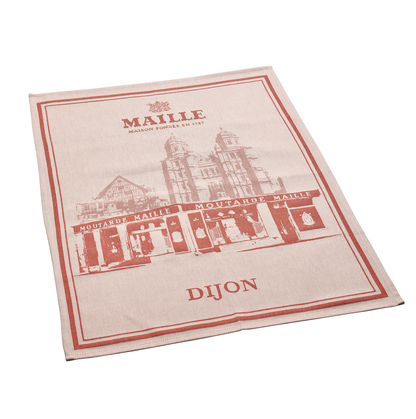 Torchon Dijon tissé par la Maison Moutet