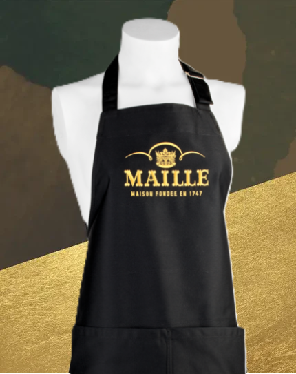 Tablier Noir Maille